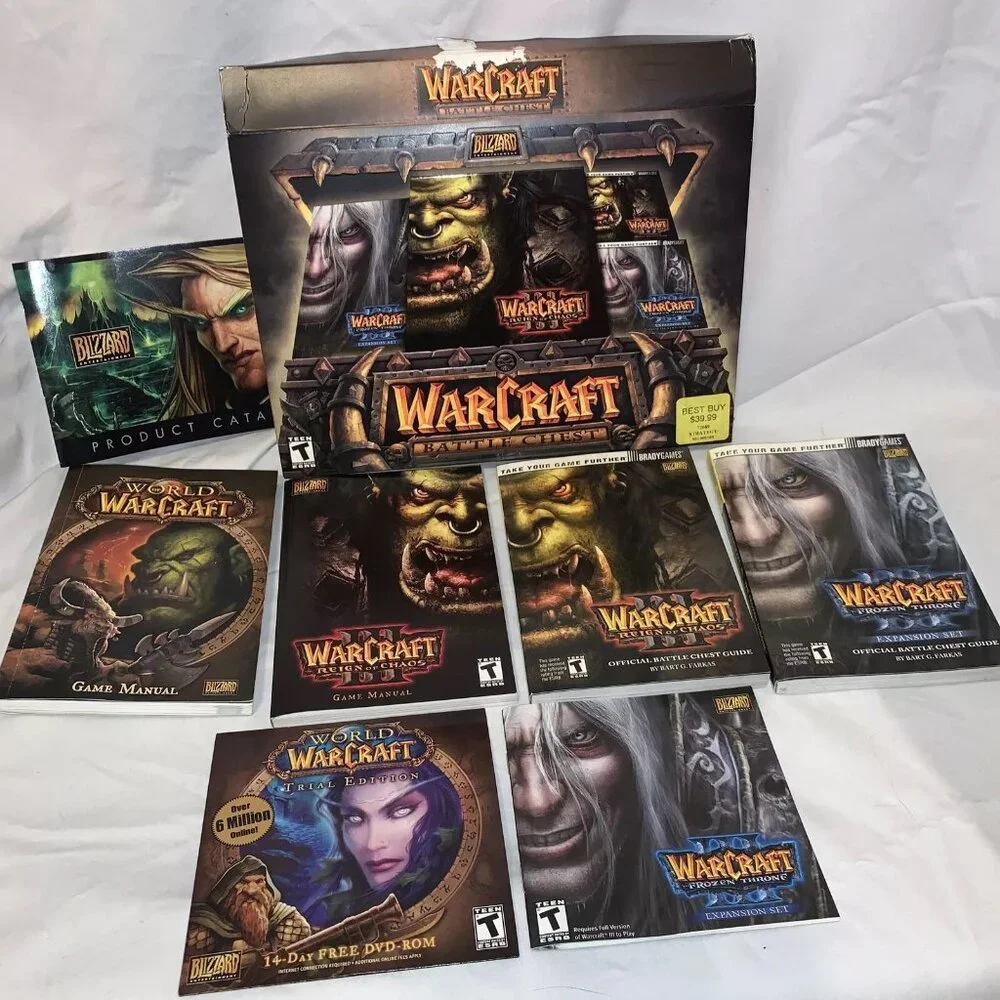 World Of WarCraft & Jerico Mixed Lot Of 5 PC Games